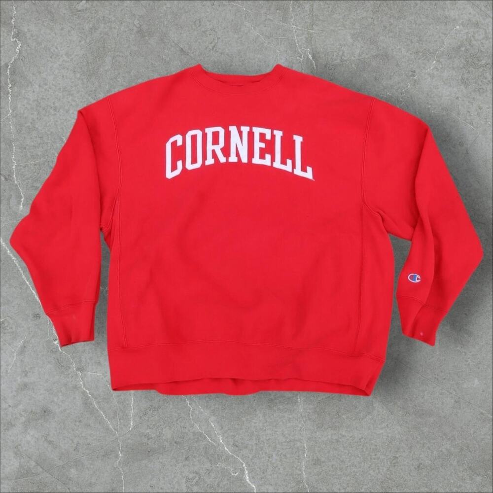 Champion Cornell University Crewneck Red XL